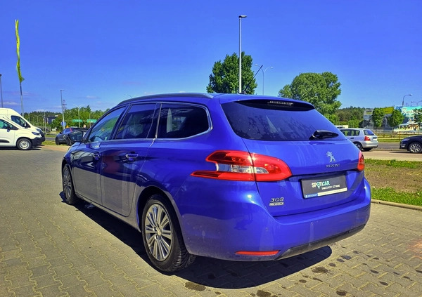 Peugeot 308 cena 66900 przebieg: 73667, rok produkcji 2020 z Białystok małe 232